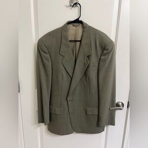 Men’s Christian Dior 42R Blazer in Medium Tan